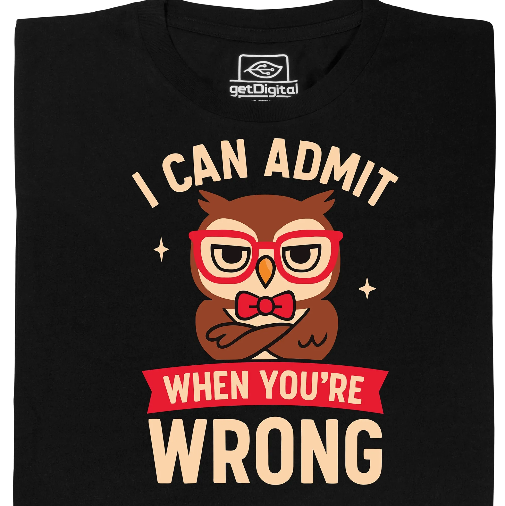 Admitting you are wrong