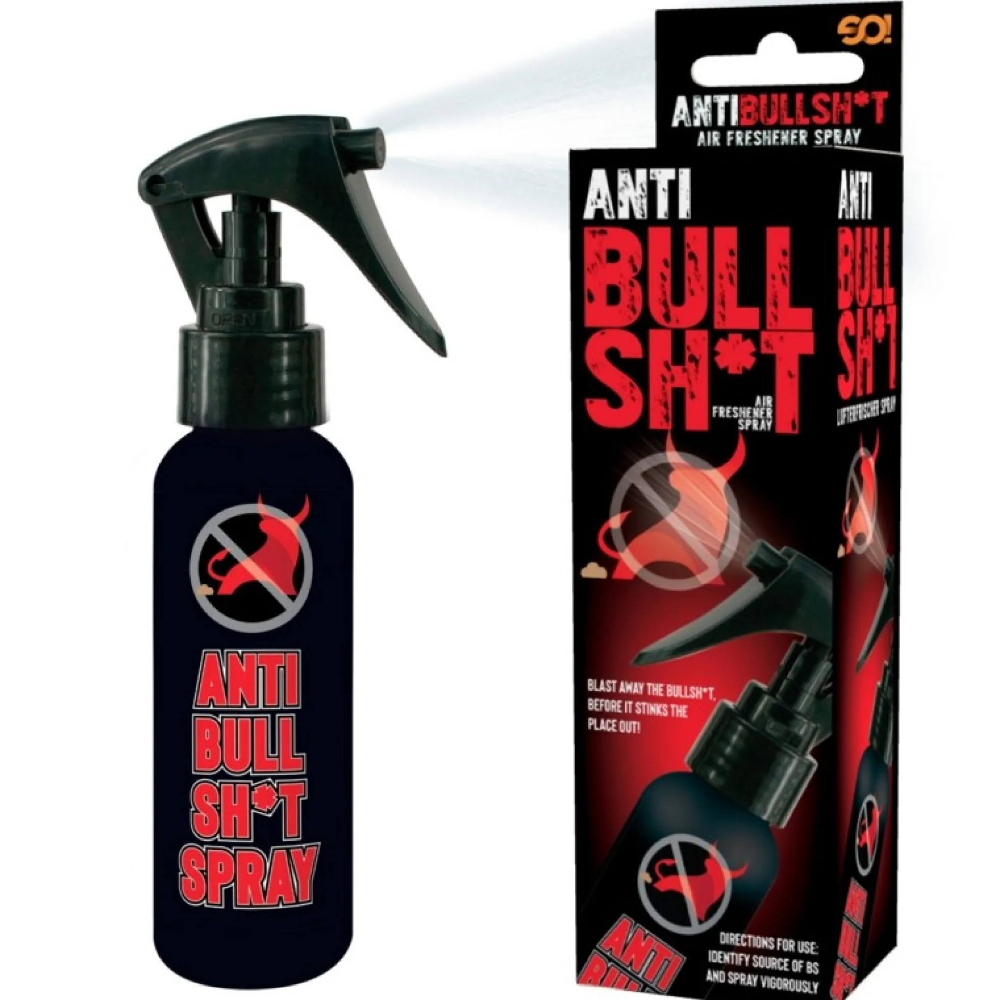 Anti Bullshit Spray - Lufterfrischer mit Blumenduft