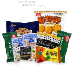 Asiatische Süßigkeiten-Box mit über 30 Sorten