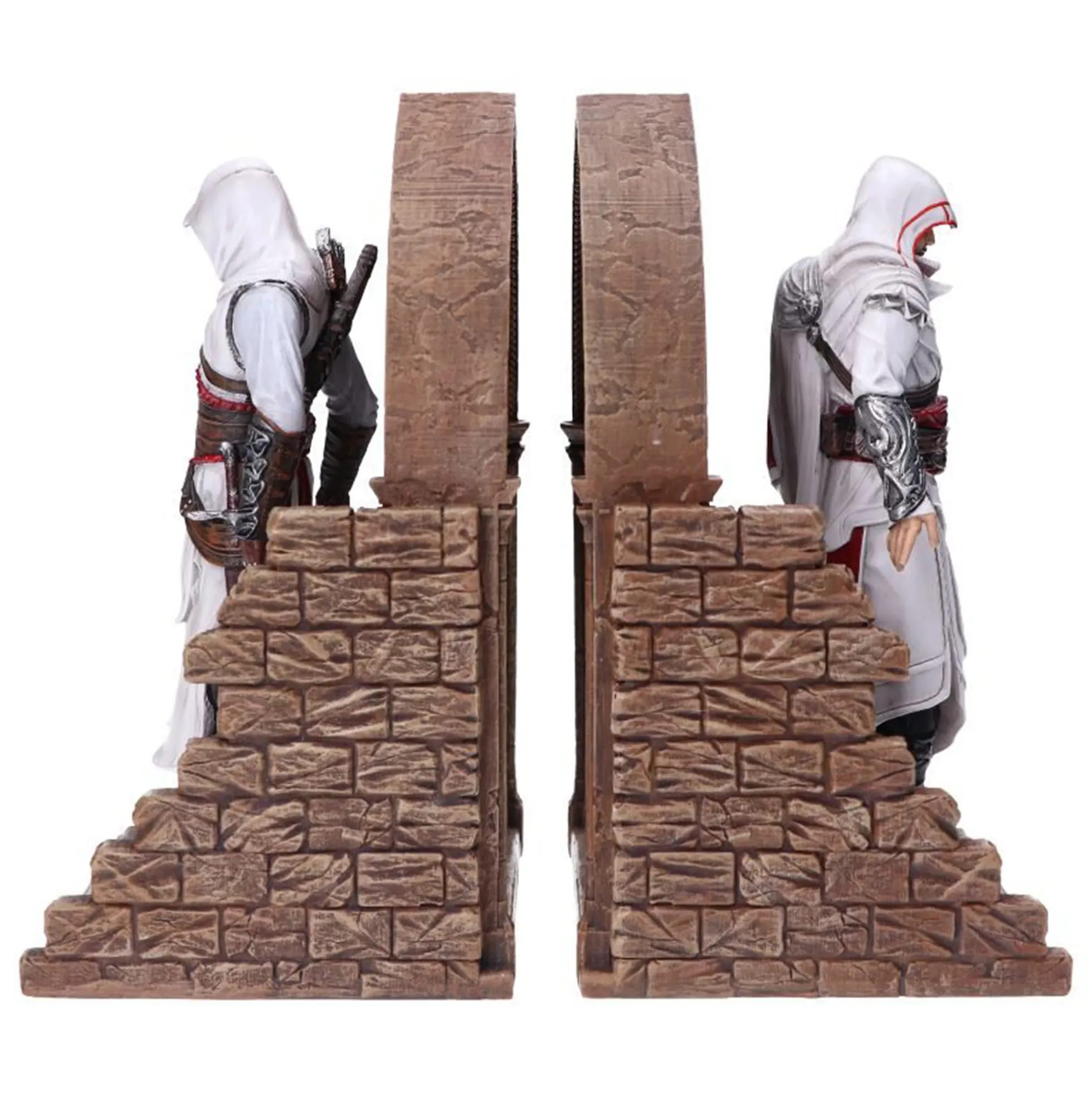 Assassin's Creed Altair und Ezio Buchstützen