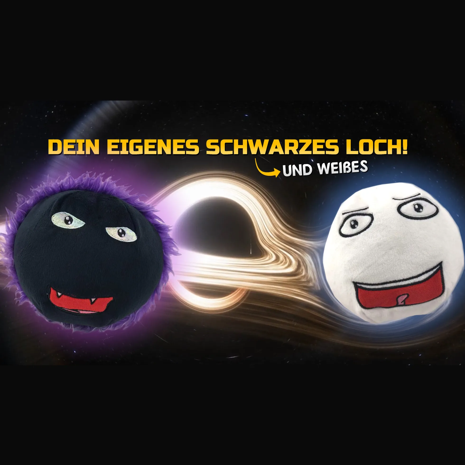 Astro-Comics Plüsch-Schwarzes-Loch