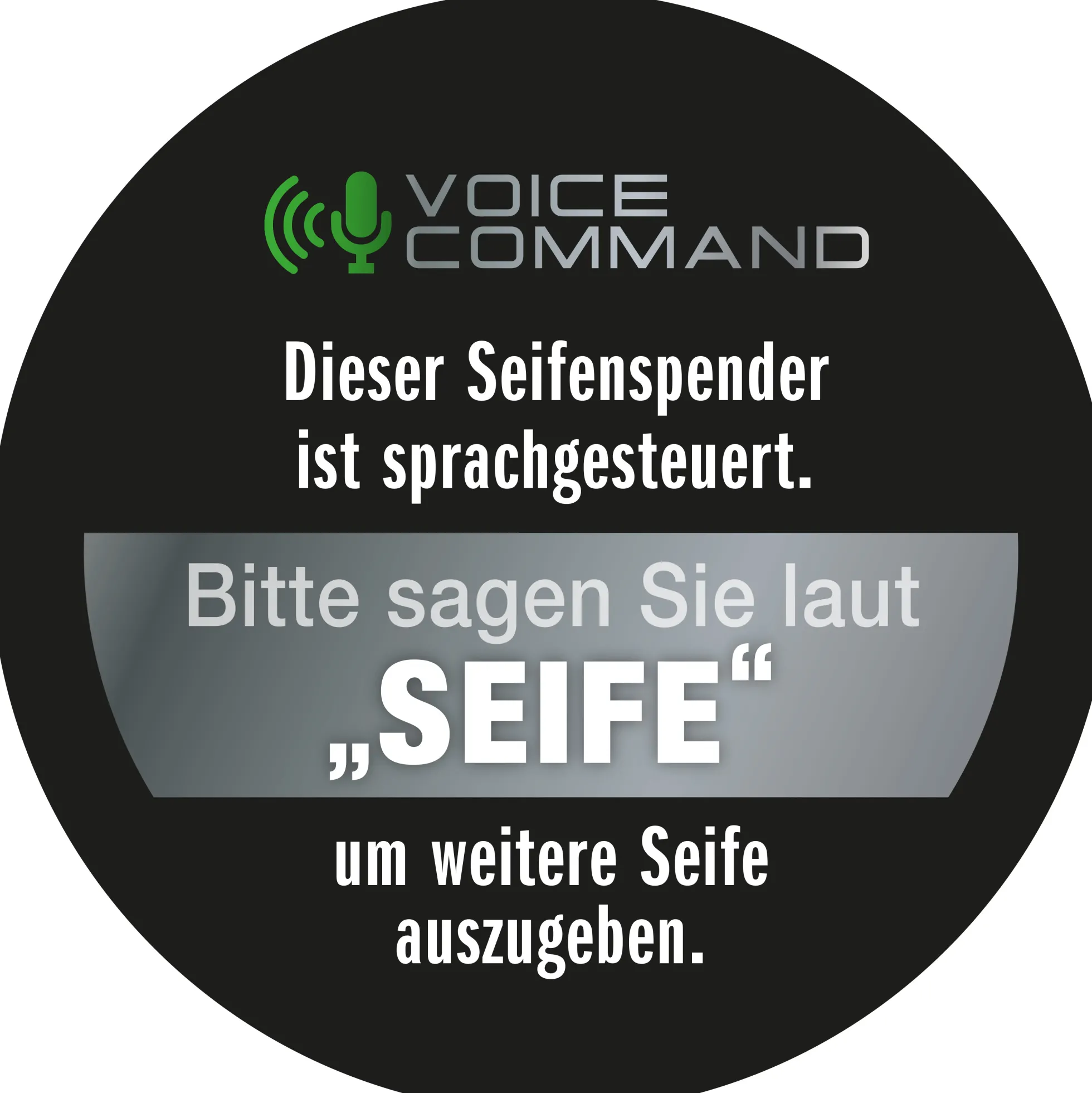 Aufkleber-Bundle Voice Command