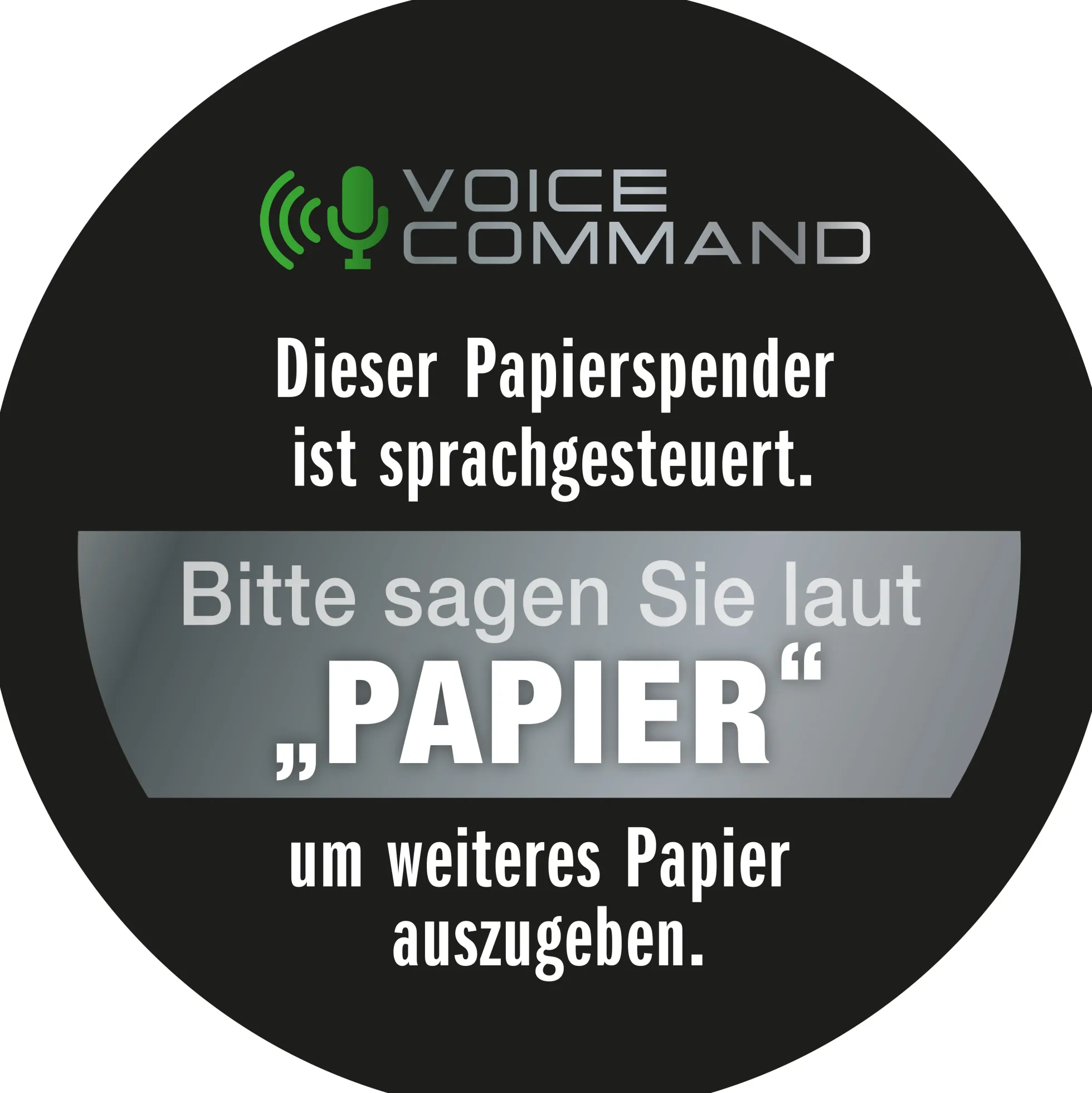 Aufkleber-Bundle Voice Command