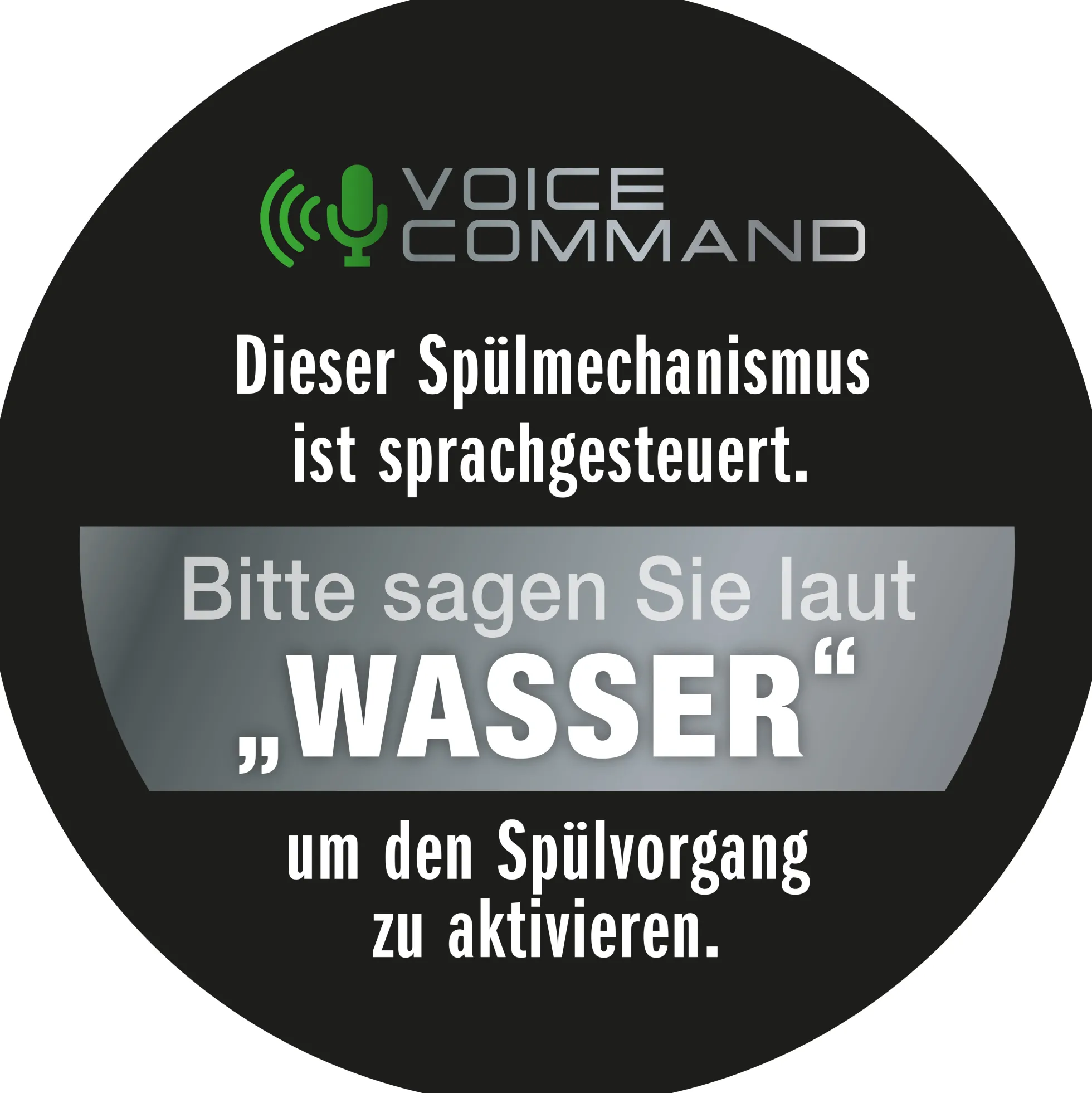 Aufkleber-Bundle Voice Command