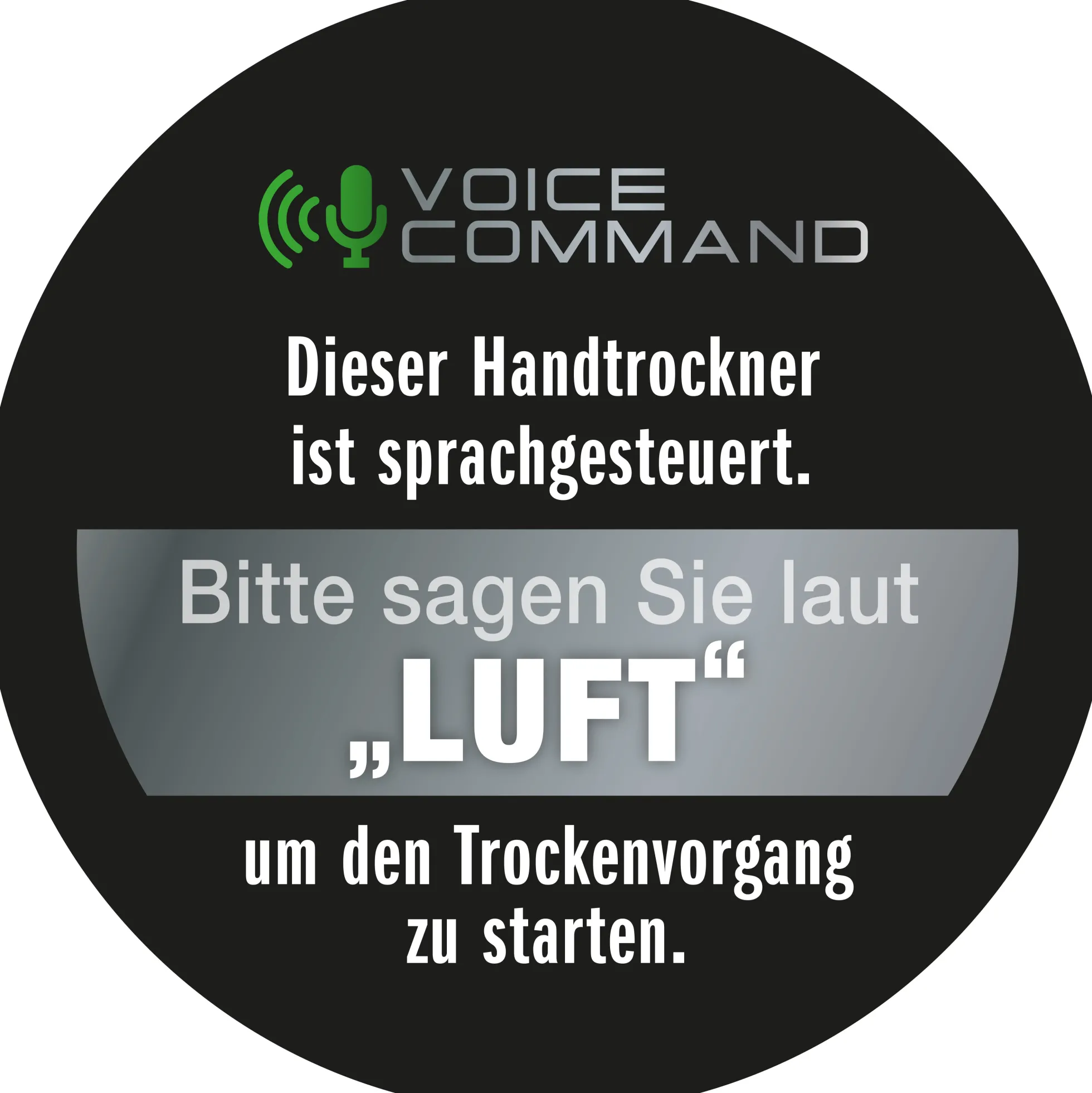 Aufkleber-Bundle Voice Command