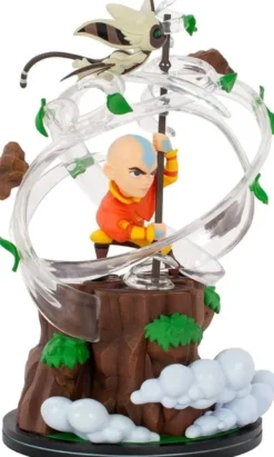 Avatar - Der Herr der Elemente Aang Q-Fig Elite Max Diorama