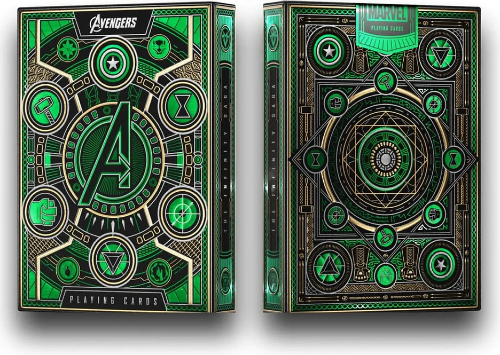 Avengers Spielkarten The Infinity Saga Grün