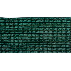 Badehandtuch Binärcode