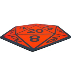 Badezimmer-Matte RPG Würfel W20