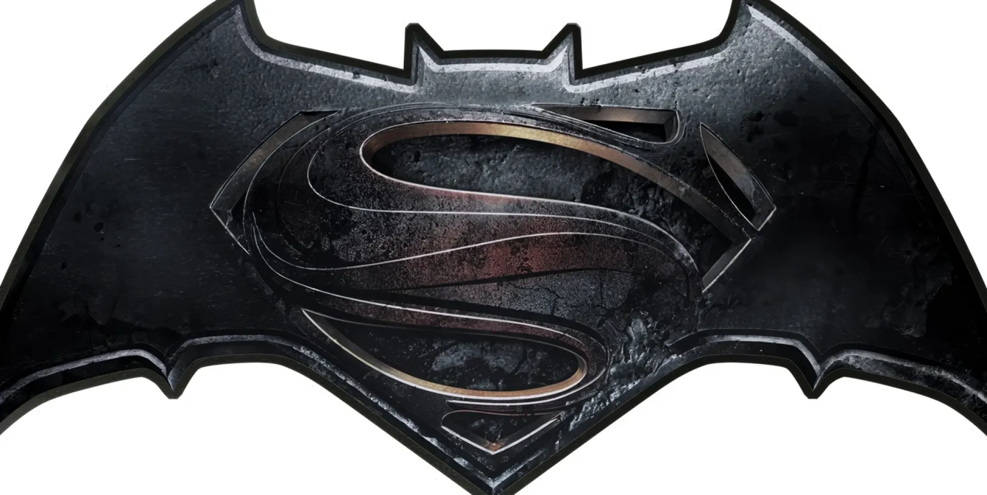 Batman v Superman Kissen in Logo-Form