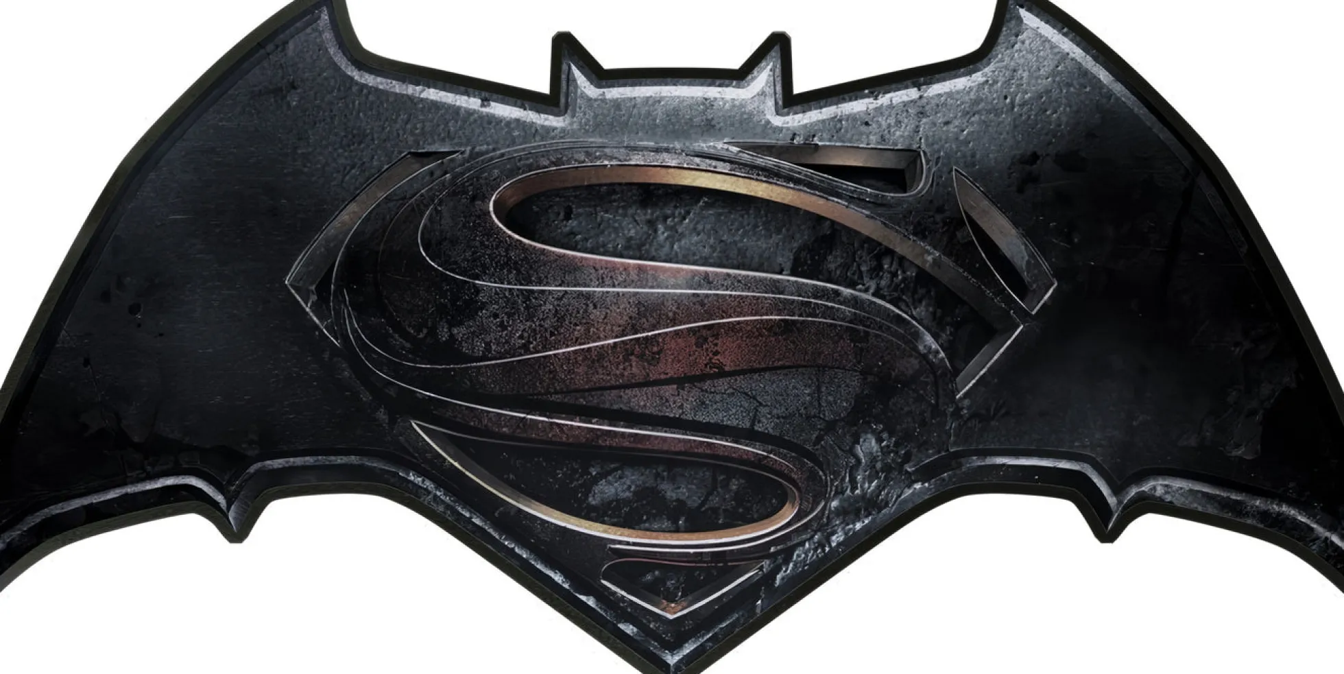 Batman v Superman Kissen in Logo-Form