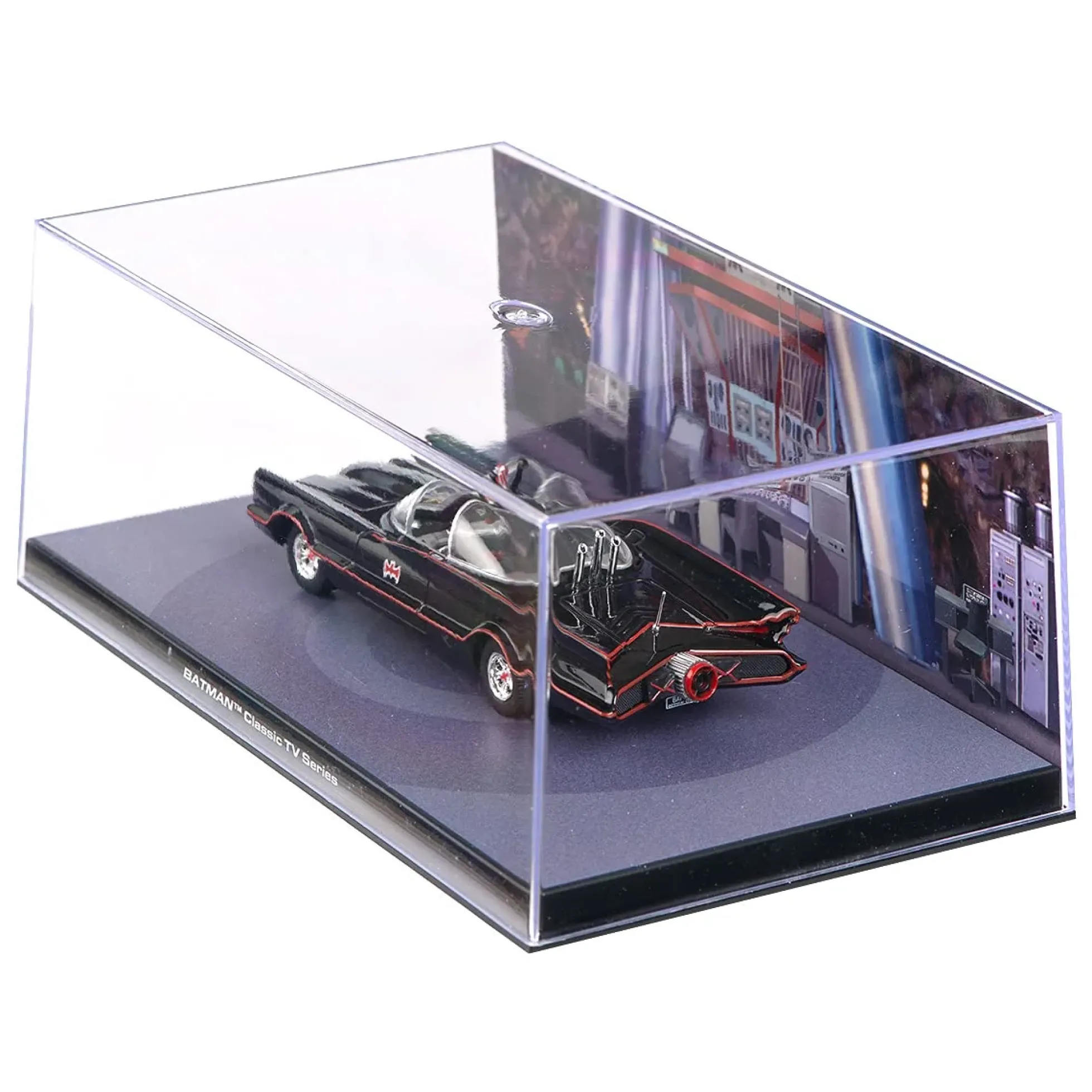 Batmobil Diorama aus der Batman TV-Serie von 1966