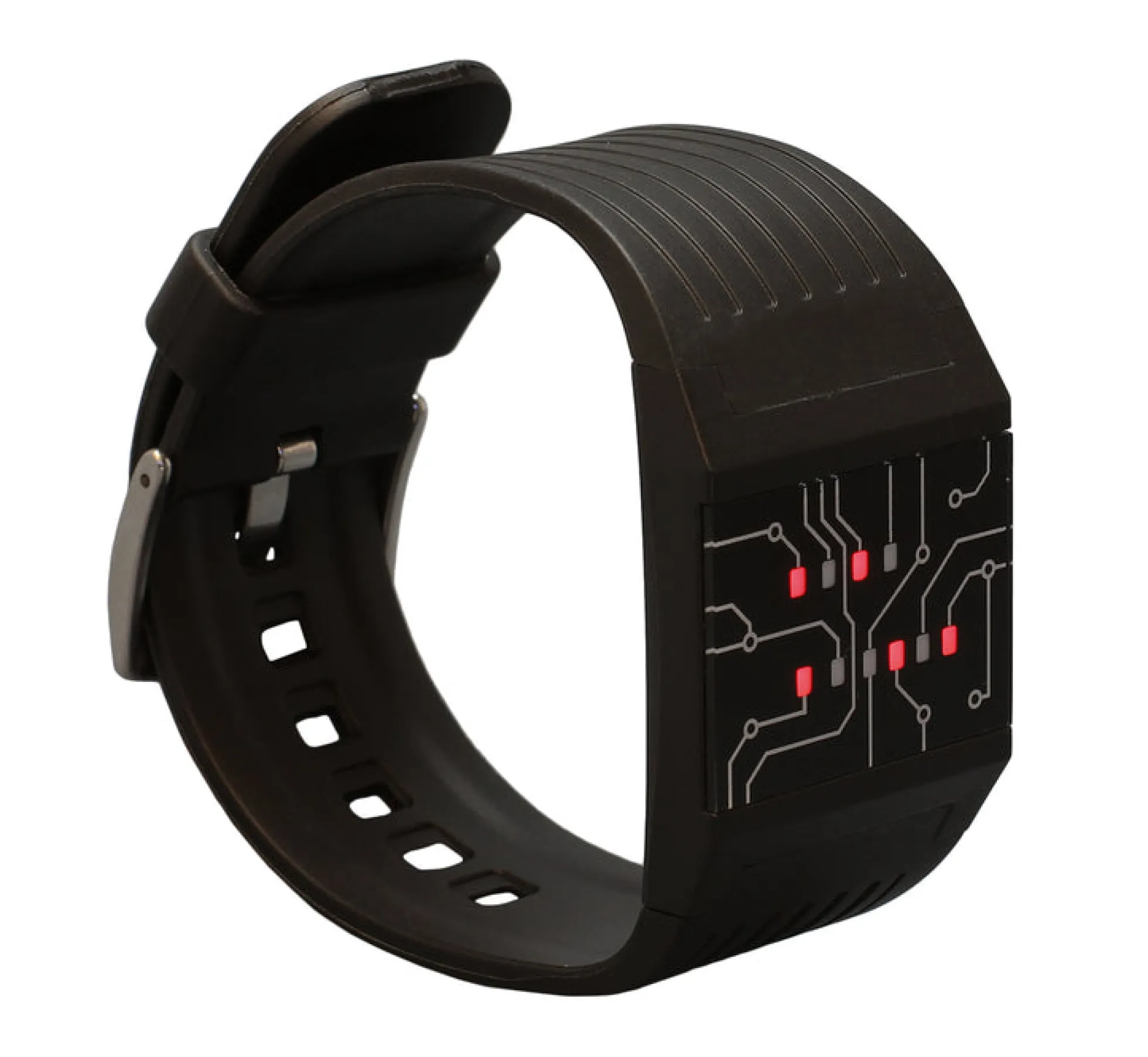 Binäre Armbanduhr