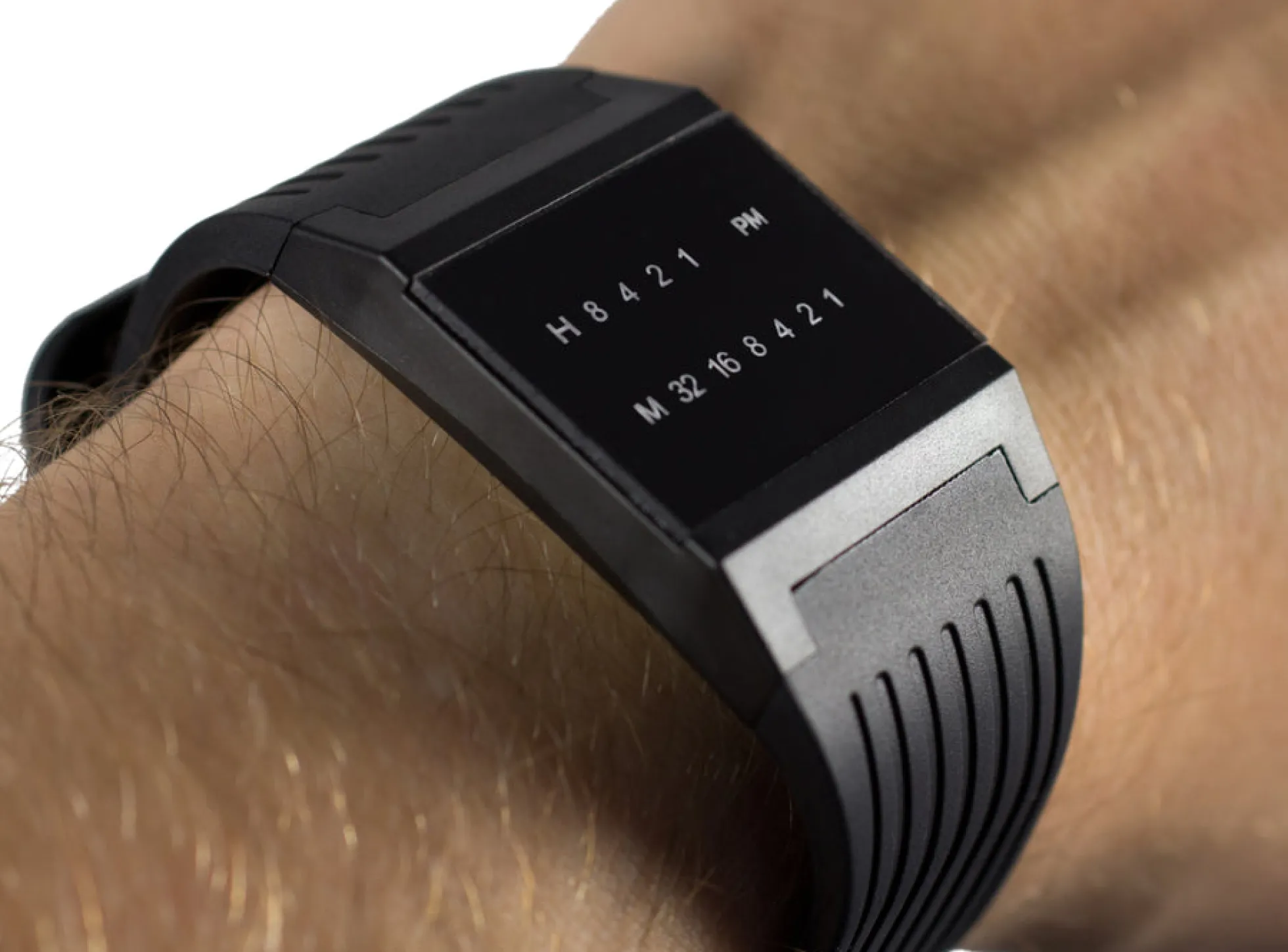 Binäre Armbanduhr