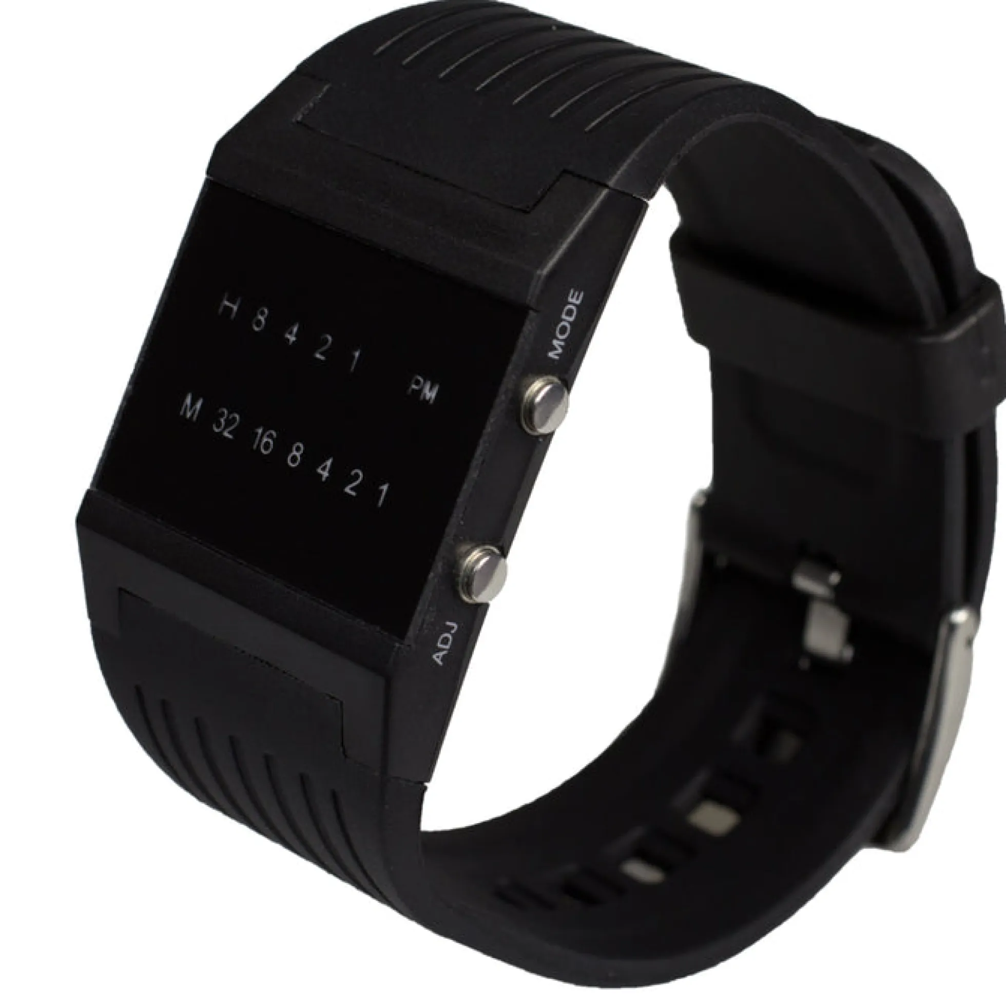 Binäre LED-Armbanduhr für Einsteiger
