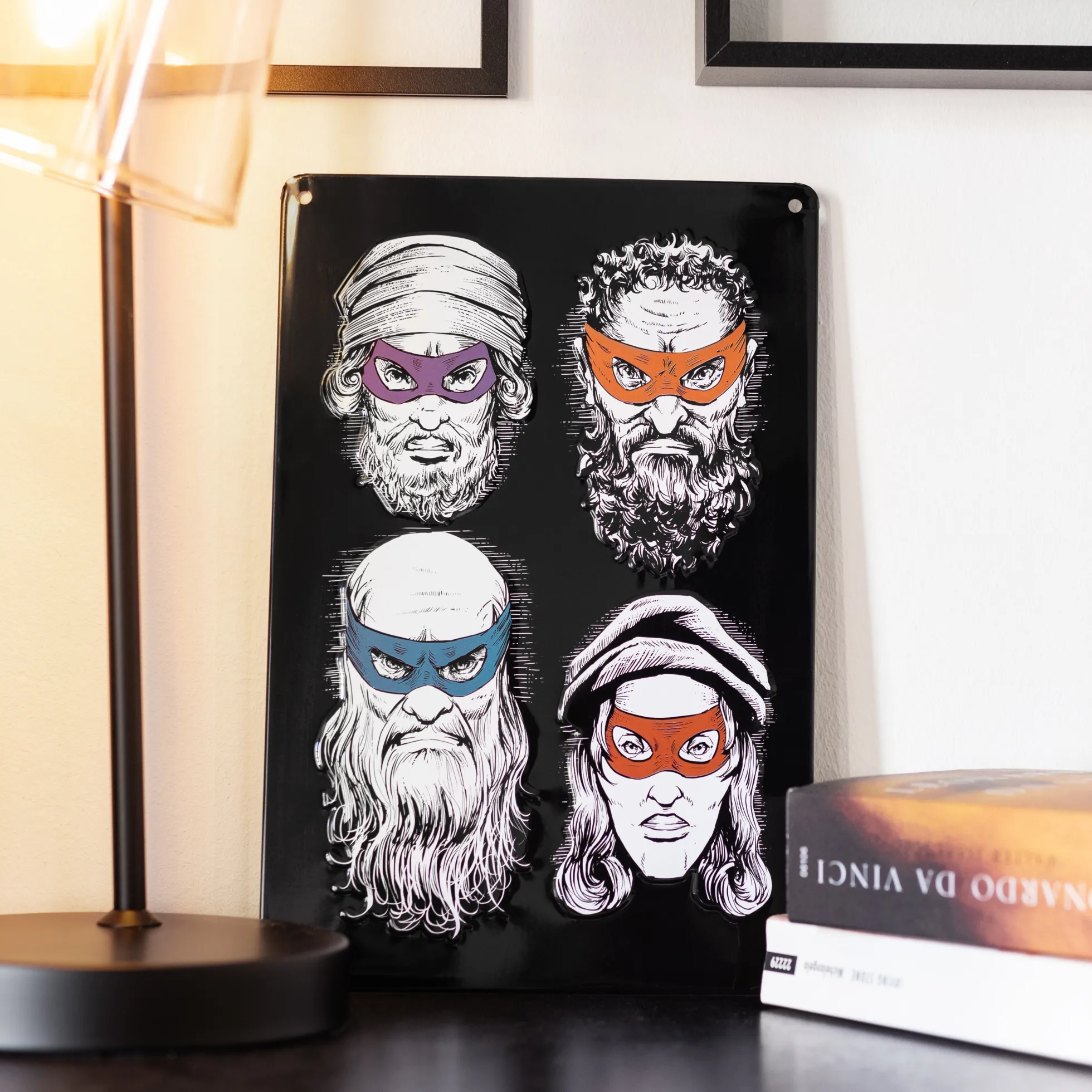 Blechschild Teenage Mutant Ninja Artists