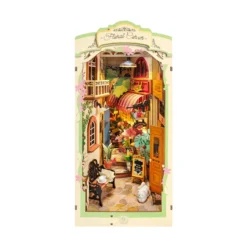 Book Nook Holzbausatz – Blumen-Eck