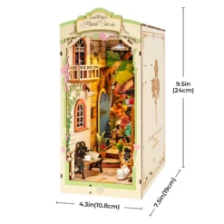 Book Nook Holzbausatz – Blumen-Eck