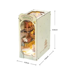 Book Nook Holzbausatz – Kirschblütenfall