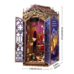 Book Nook Holzbausatz – Magische Fantasy-Ecke