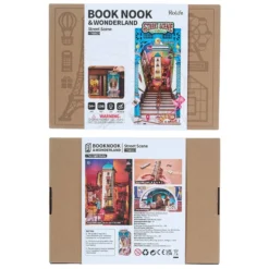 Book Nook Holzbausatz – Street Scene