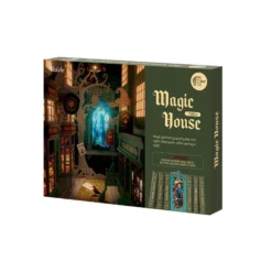 Book Nook Holzbausatz – Zaubergasse