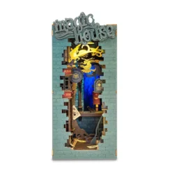 Book Nook Holzbausatz – Zaubergasse