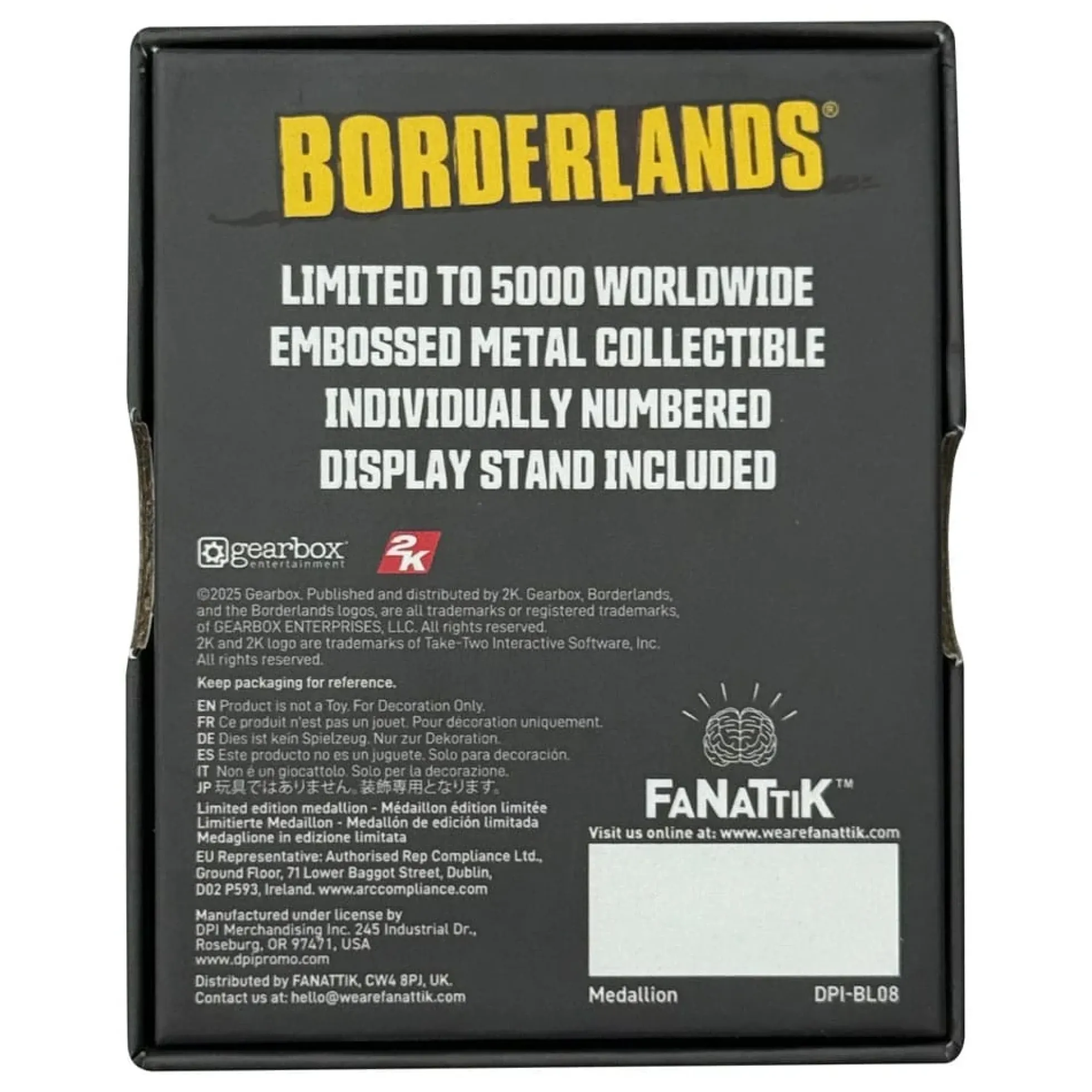 Borderlands Banditenmaske Miniaturreplik