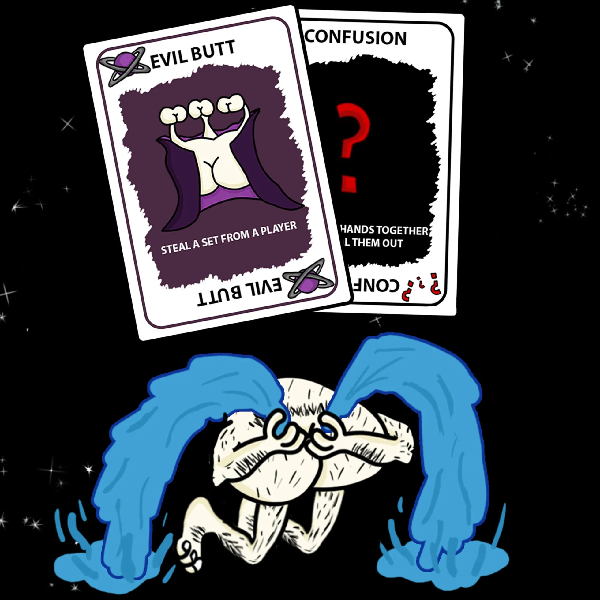 Butts in Space - Das Kartenspiel