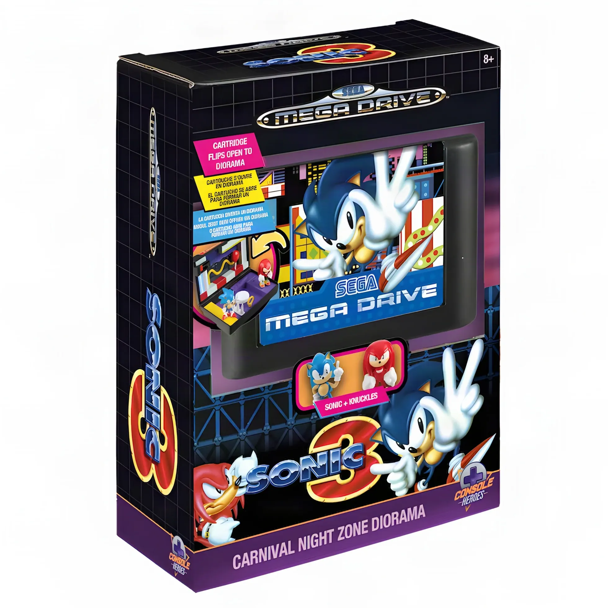 Console Heroes Diorama Sonic the Hedgehog 3