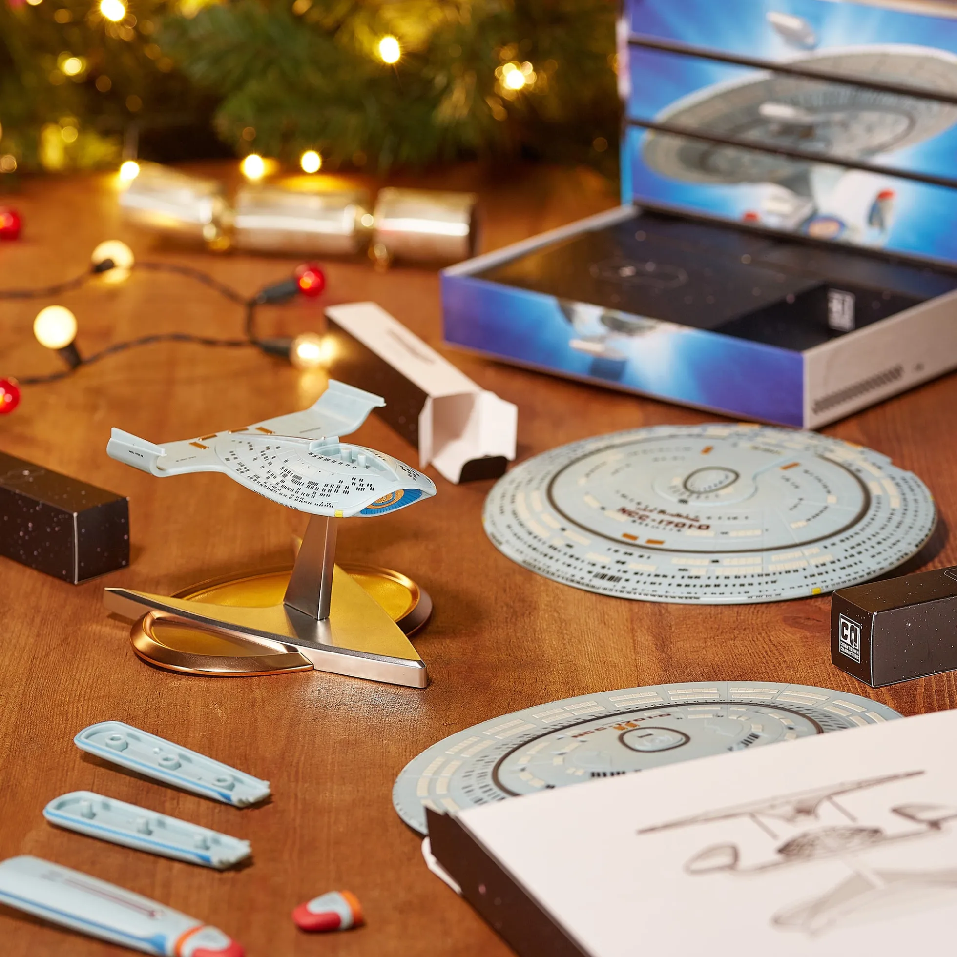 Countdown-Modell Bausatz: Star Trek USS-Enterprise NCC-1701-D