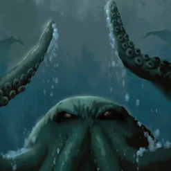 Cthulhu aus der Tiefe Poster
