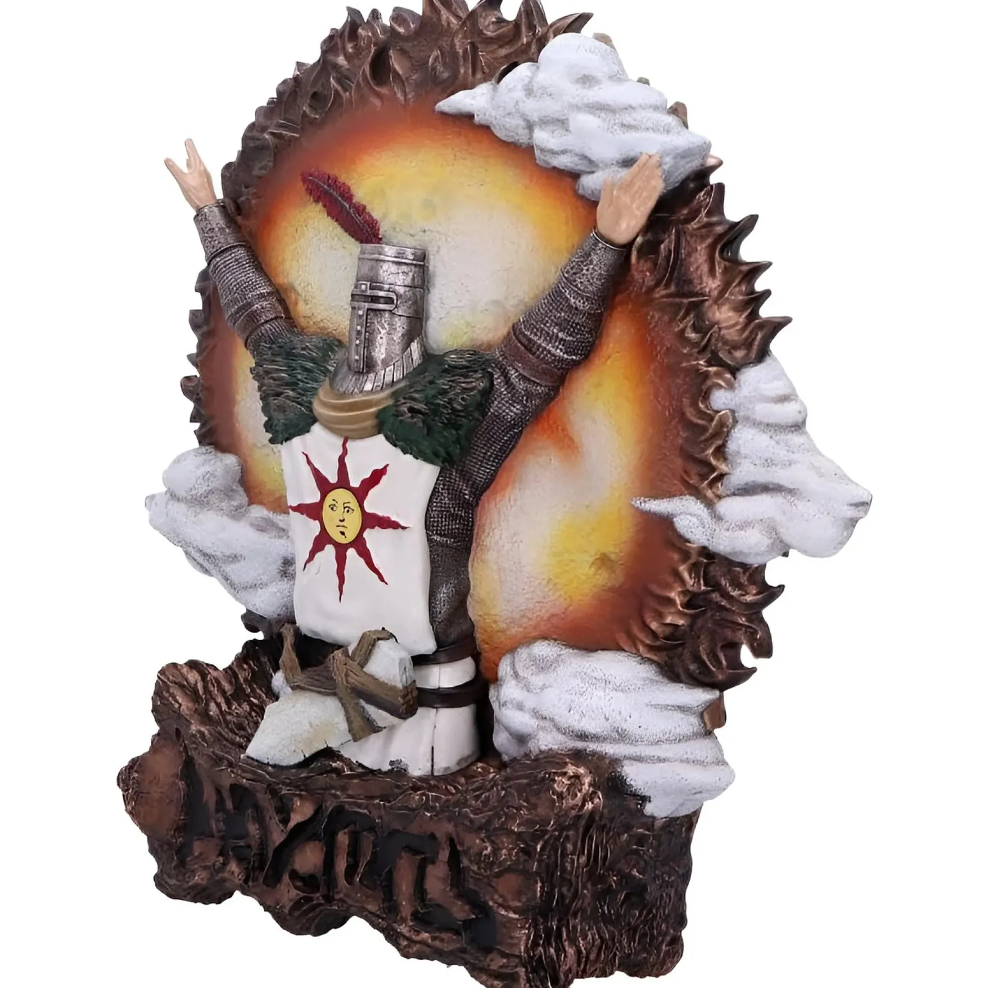 Dark Souls Solaire 3D Wandplakette
