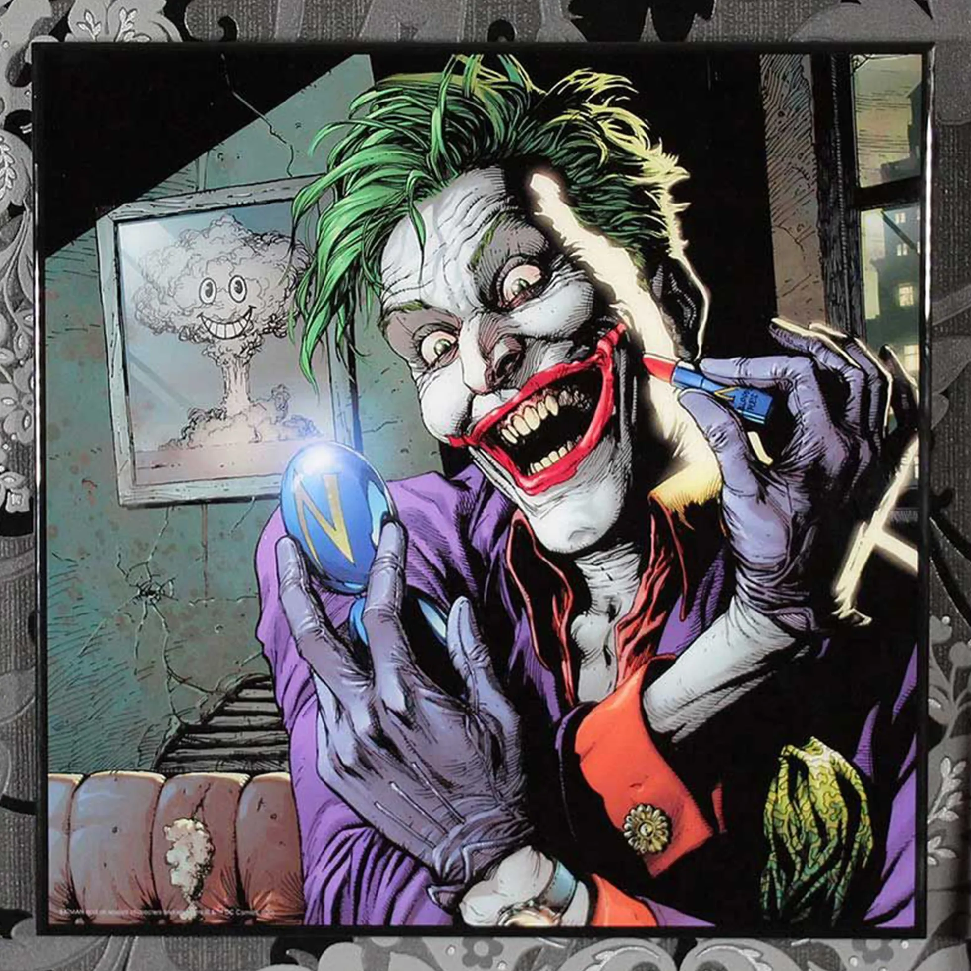 DC Comics Batman Crystal Clear Wandbild
