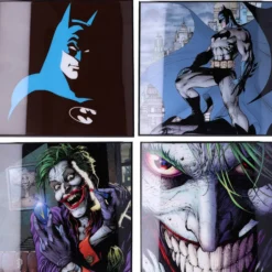 DC Comics Batman Crystal Clear Wandbild