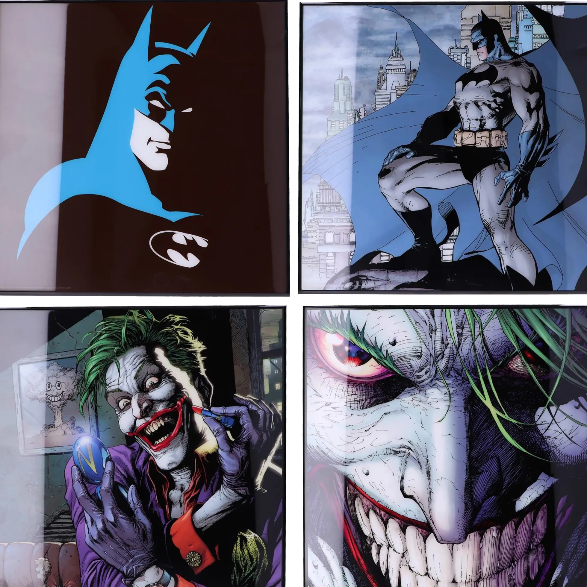 DC Comics Batman Crystal Clear Wandbild