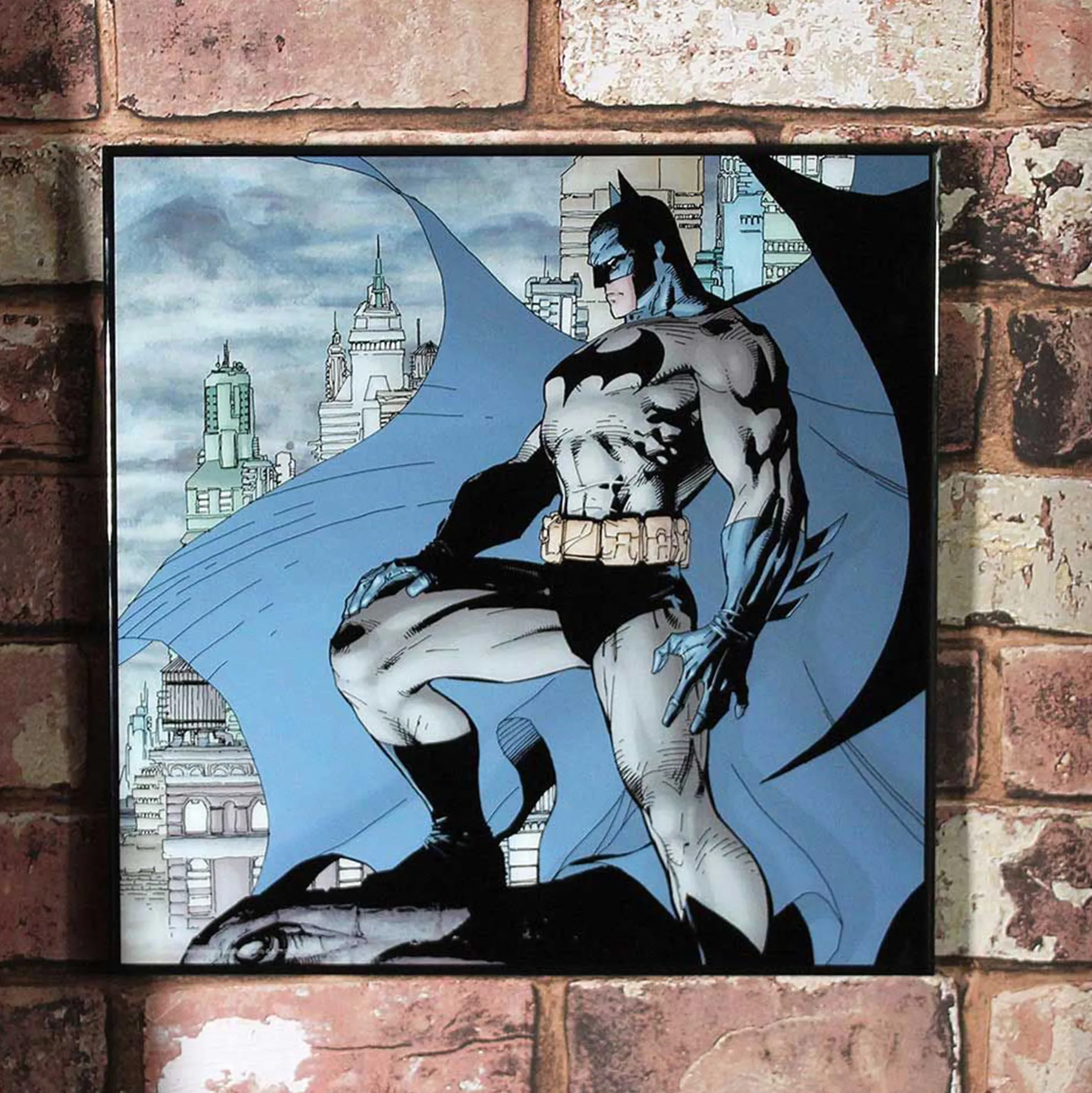 DC Comics Batman Crystal Clear Wandbild