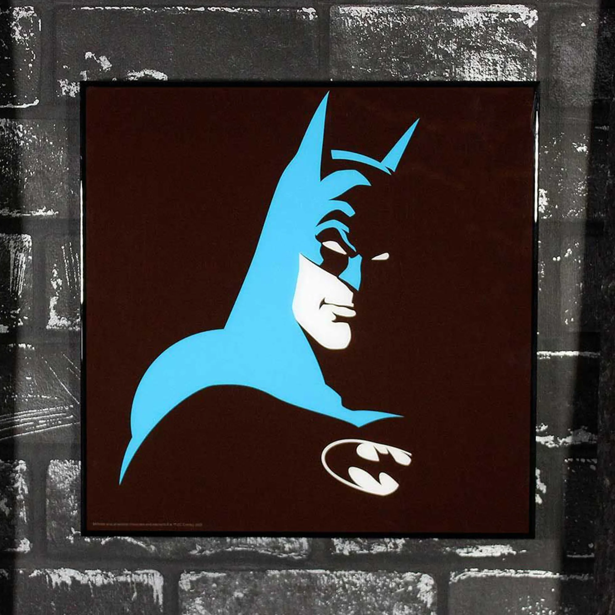 DC Comics Batman Crystal Clear Wandbild