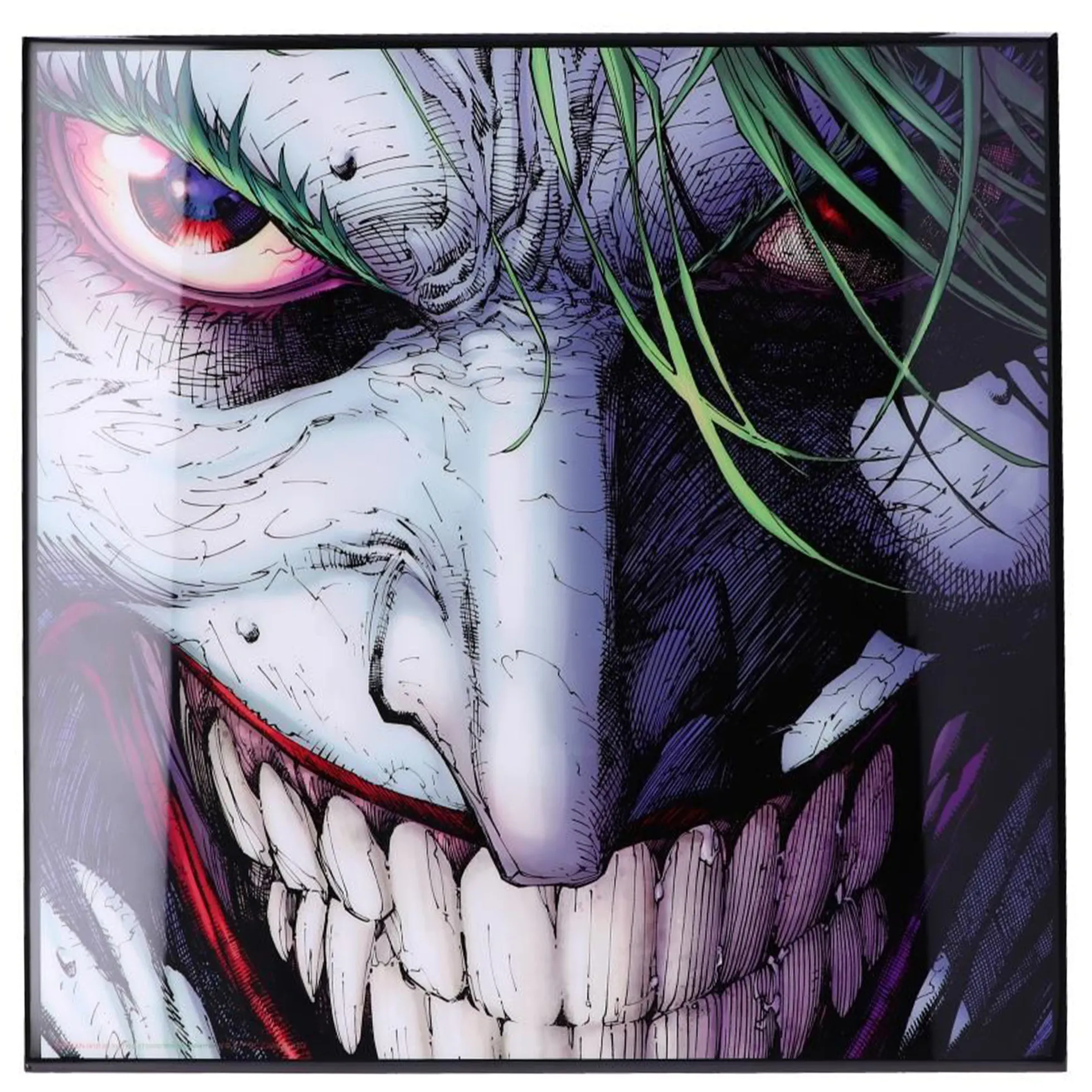 DC Comics Batman Crystal Clear Wandbild