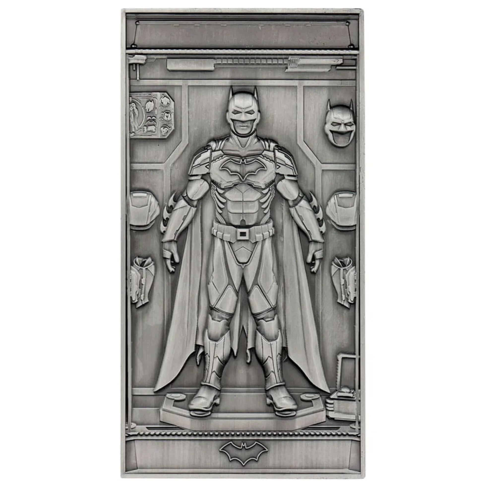 DC Comics Metallbarren Batman Rüstung