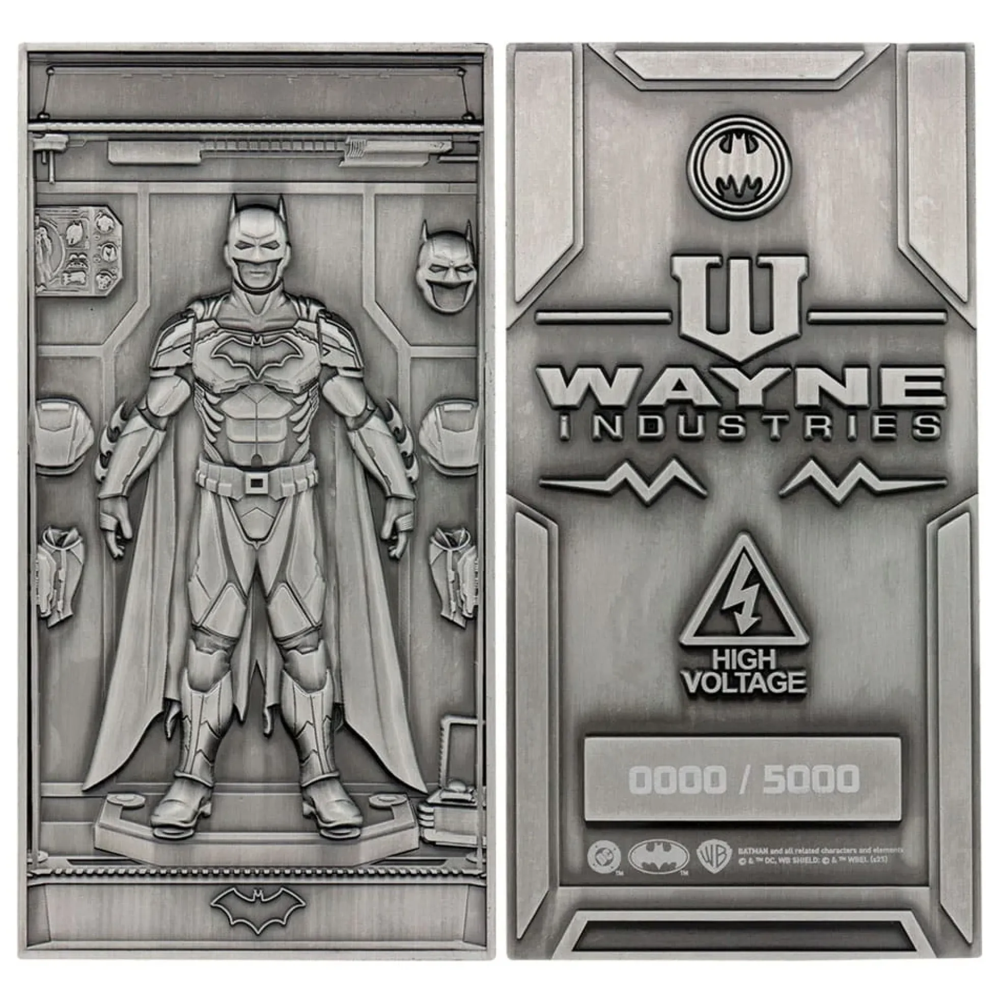 DC Comics Metallbarren Batman Rüstung