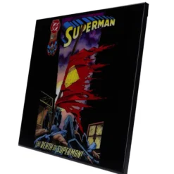 DC Comics Superman Crystal Clear Wandbild