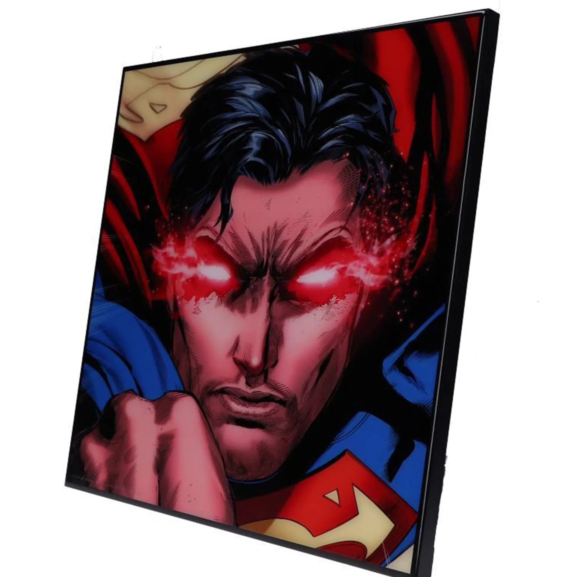 DC Comics Superman Crystal Clear Wandbild