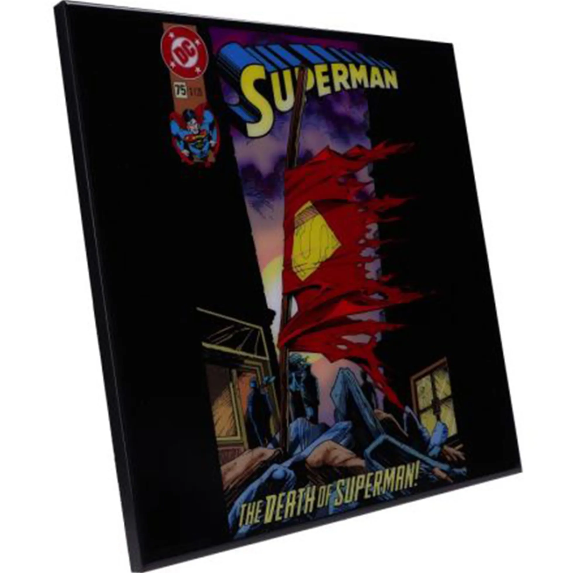 DC Comics Superman Crystal Clear Wandbild