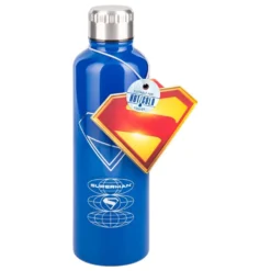 DC Comics Superman Trinkflasche aus Edelstahl