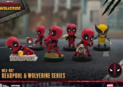 Deadpool & Wolverine Mini Egg Attack Figuren Set
