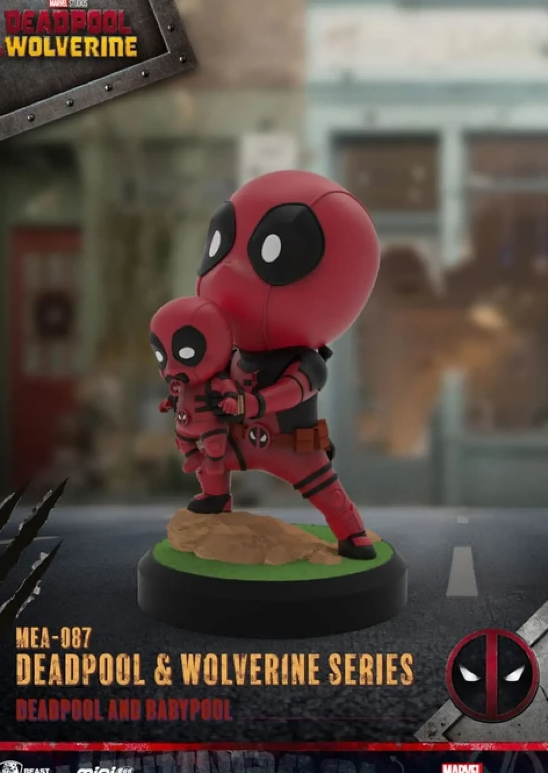Deadpool & Wolverine Mini Egg Attack Figuren Set