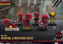 Deadpool & Wolverine Mini Egg Attack Figuren Set