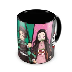 Demon Slayer Thermoeffekt-Tasse Tanjiro und Nezuko