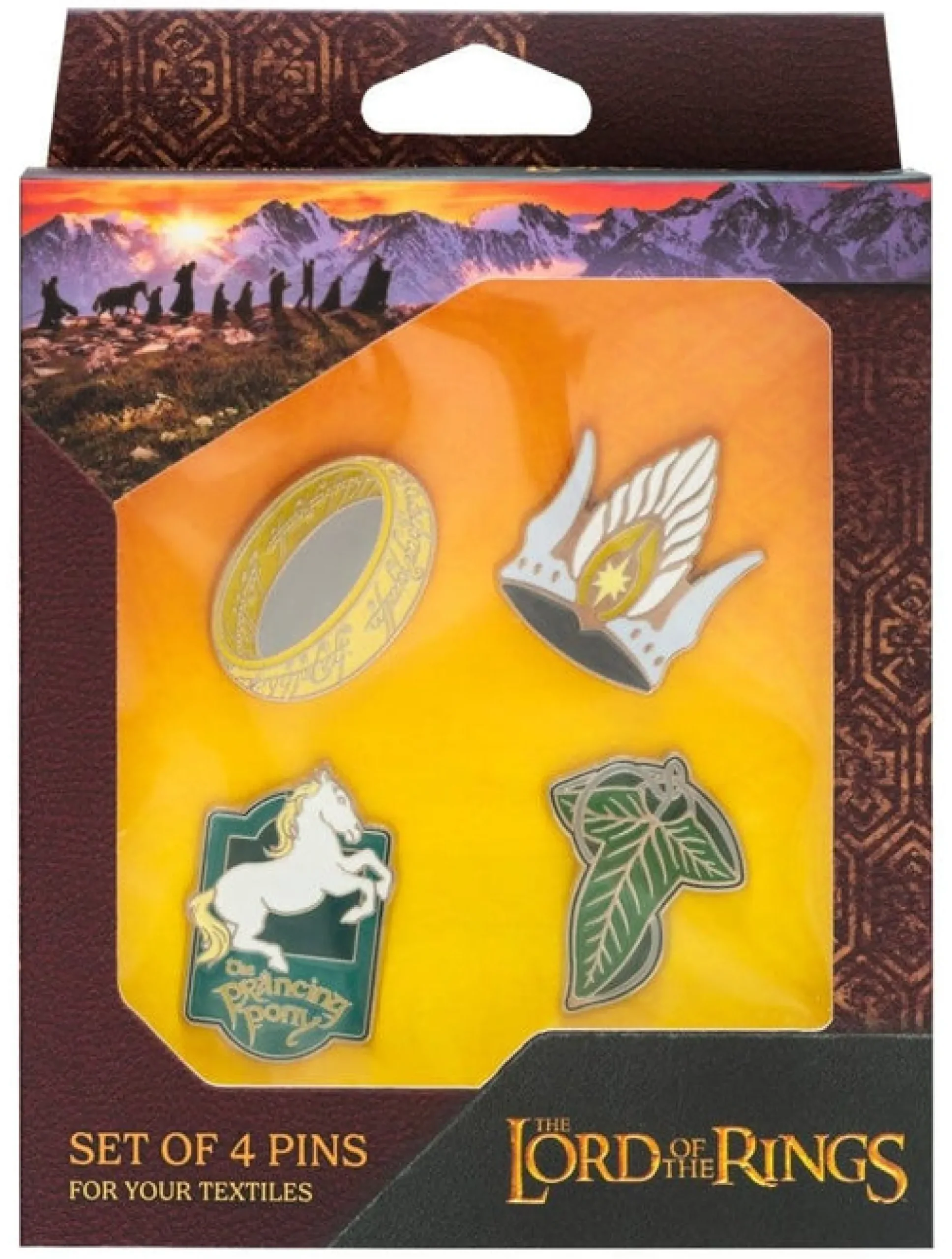 Der Herr der Ringe Ansteck-Pin-Set